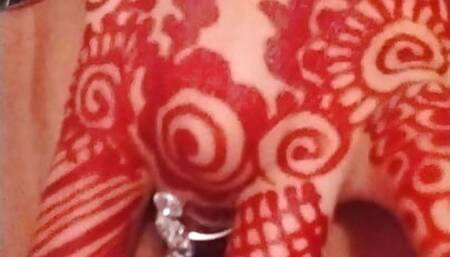Fingering alone at home