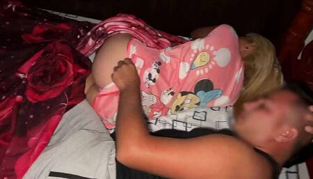 Sleeping Together: My Beautiful Friend & I Have Anal Fun on Our Journey