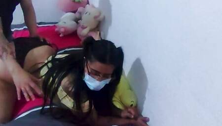 I ASK MY STEPDAD FOR MONEY TO GO ON A TRIP but he made me PAY WITH MY ASS. pt3