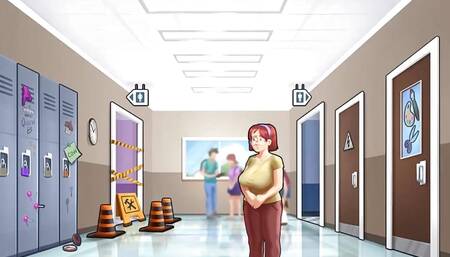 Summertime Saga -nude Modelling - ( Miss Ross Route)- Part 161