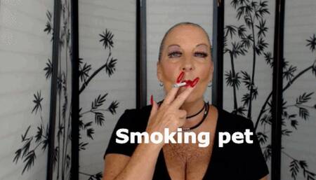 Smoking Goddesses Smoking pet HD (WMV)