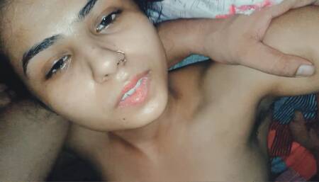 Horny latika enjoy with Big cock