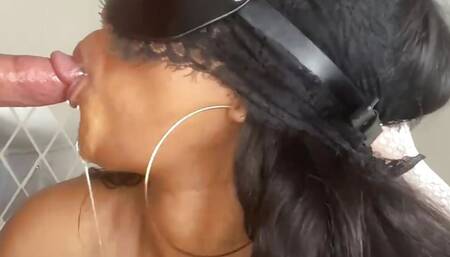 Horny Boy Seduces Step Mother Into Deep Throat Blowjob And Hanjob Until Cum in Her Mouth