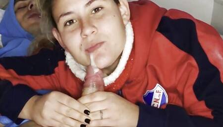 My sister-in-law's deep throat