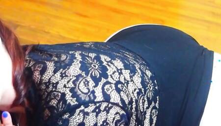 Slutting Me Out White Booty Gets Phat Ass Fucked