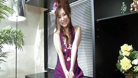 Japanese Girl Sucks a Guy with Hairy Dick at Porn Interview