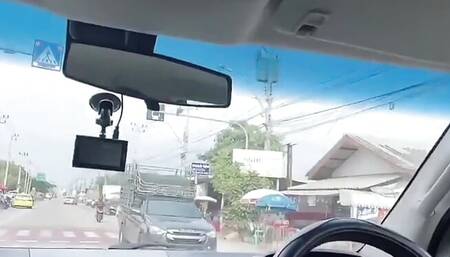 Masturbation Show Gap Car.