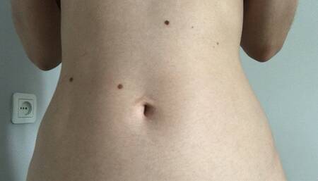 Spit on my belly button!