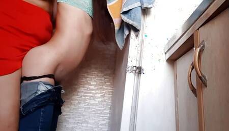 My MILF boss fucked me in front of the refrigerator at work - Lesbian-illusion