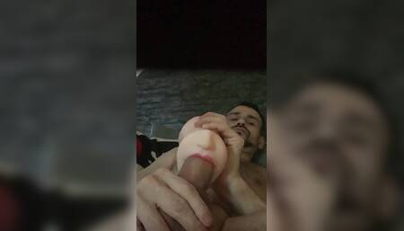 Horny masturbation with pussy