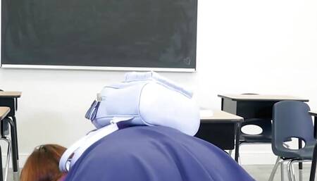 Professor Brick Danger Is More Than Happy To Give His Student Scarlet Johnson His Dong - MOFOS