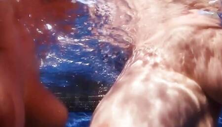 Big Tit Skinny Dip: Toying With Valory & Lana