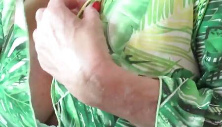 Auntjudys - Your Mature Stepmom Mrs. M Catches You Watching Her (pov)