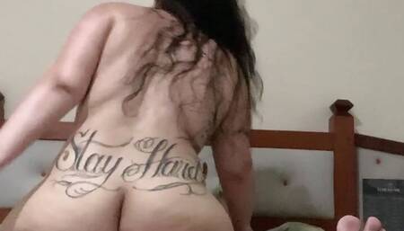 I went to spend the night at my cousin's house