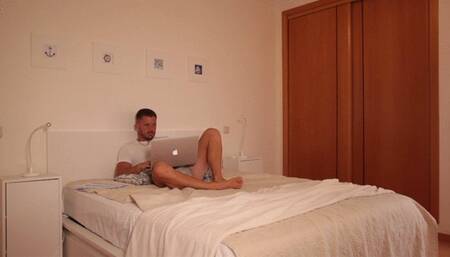 Boss tied up and used