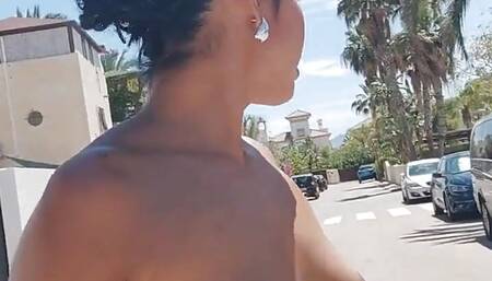 My Girlfriend Masturbates in Public and Asks Permission to Suck My Cock