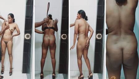 Desi Man Showed How to Punishes Indian Tamil Whores 02