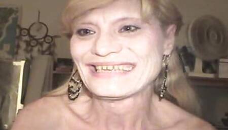 Ghetto Granny Bride Geezer Gremlin Sucks Younger Filthy Dick!