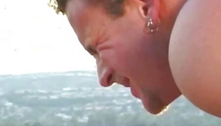 Outdoor Pussy Eating Gets Aurora Snow Wet and Ready for Some Anal Sex in Nature