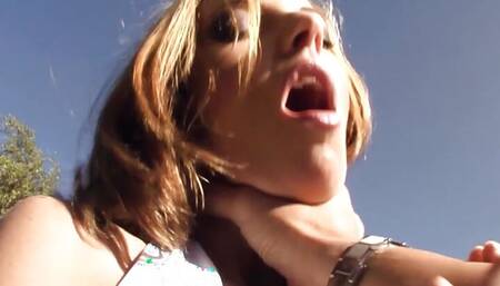 Horny model loves a big cock and hard sex