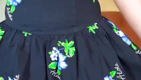 Stella Takes That Dildo Deeply Inside Her Trimmed Pussy Slit