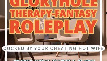 Gloryhole Therapy-Fantasy Roleplay Cucked By Your Hot Wife Humiliation Cuckold Erotic Audio