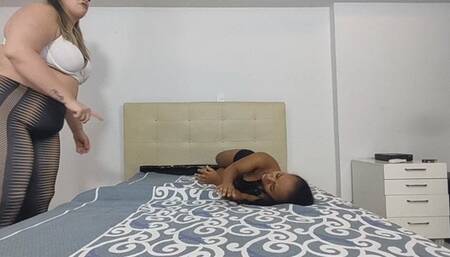 BBW FARTING ON DWARF GIRL By BRITNEY AND ANANZINHA CAM BY DANI FULL HD