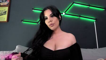 Boob tease & burping on your face ~ Sweet Maria