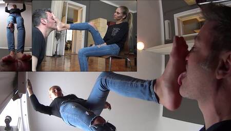CECILIA - Face demolition - BRUTAL facestomping, facekicking, foot worship