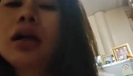 Hot Asian Girl Riding Cock