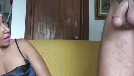 Horny Kurdish Milf Dirty Talking Mature - REAL CFNM BIG DICK