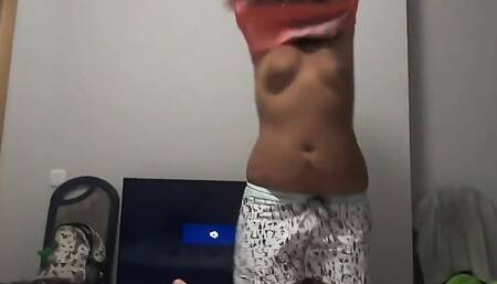 A nice blowjob & swallow in our new apartment