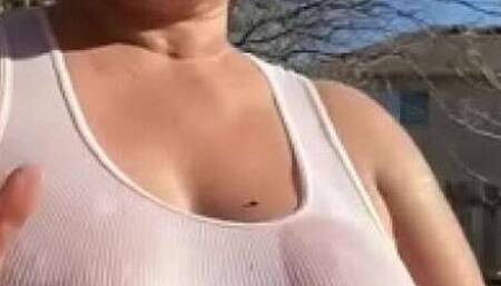 Drenched Blouse