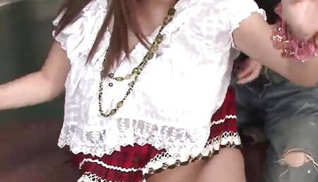 Miyu Aoi's deepthroat deep throat leads to a thunderous DP boning - JAV!