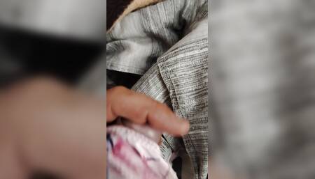 Watch Me Cum on Silky Inderwear