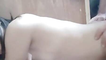 Hot Sexy Petite Asian Brunette Girl Doggystyle