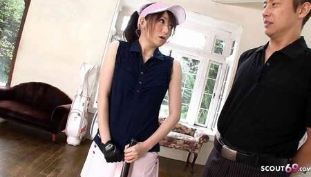 Petite Japanese Teen seduce to Suck and Swallow by Teacher in uncensored JAV Porn