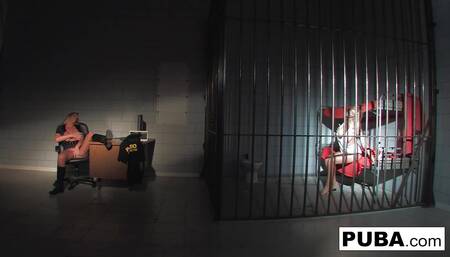 Watch Brooke Banner be both the Cop and the Inmate