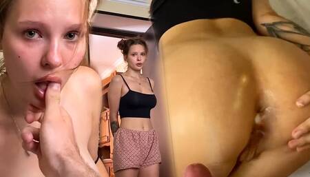 Stepdaughter Alexa-Poshspicy thanks her stepfather for his silence and gives in all holes