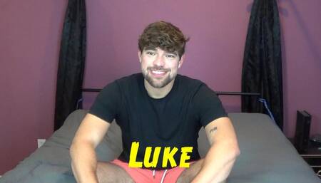 Hunky Straight Athlete Luke is Hyper Ticklish!