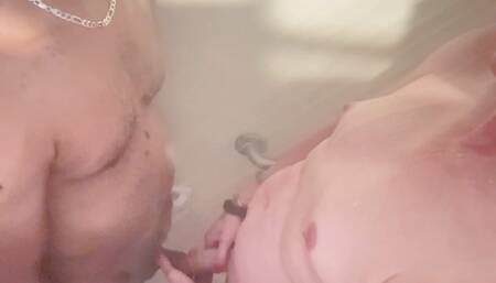 BBC shower snake charmer