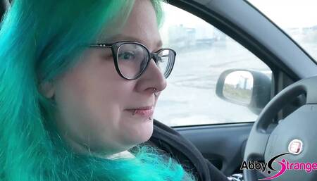 German Goth BBW Abby Strange Piss Fetish - Pee!