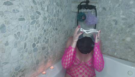 Sultry Silvea Desperate to Please with Condom Helmet