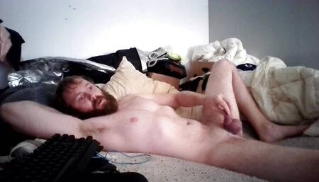 Jerking off without curtains