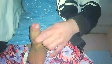 Hot sexy beautiful man masturbating and coming fast