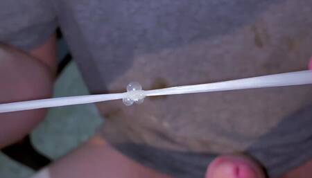 Filling Condom in Study Break (XL CONDOM)