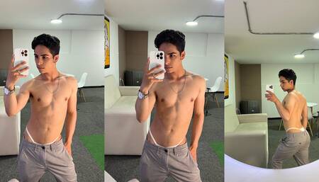 Gay Thong Modeling