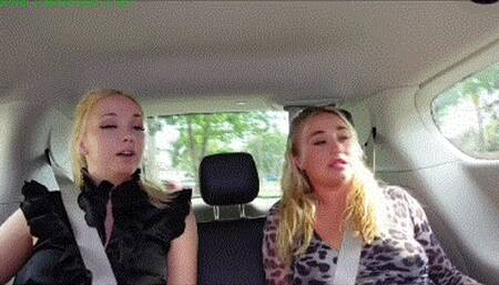 Blonde British brats FAFO hogtied car ride (MP4 HD 6000kbps)