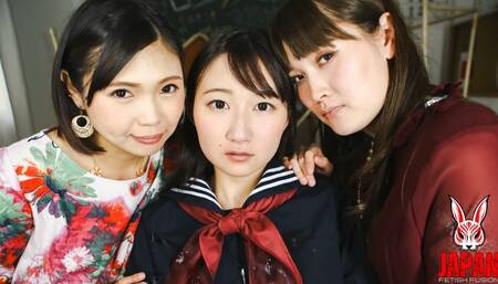 Perverse Ritual: Doll Misaki’s Dark Encounter with Two Mysterious Ladies (Part 2-3)