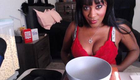 Eat It All Up Sexy Rose! Food Fetish! Food Porn!